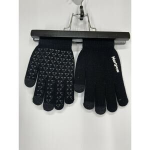 Nertpow Winter Gloves For Men And Women Black Anti-Slip